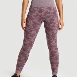 Gymshark Adapt Camo Berry Red
